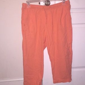 Orange pants